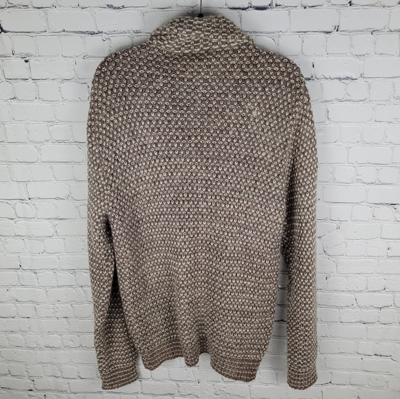 CALDWELL OF CANADA | vintage wool blend thick knit button up sweater cardigan - Picture 4 of 7